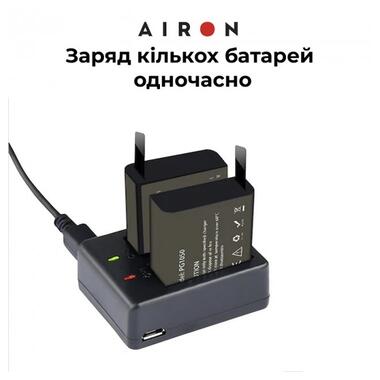 Набір тактичний: екшн-камера AIRON ProCam 8 Black з аксесуарами фото №5