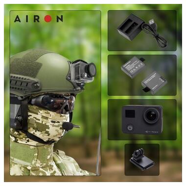 Набір тактичний: екшн-камера AIRON ProCam 8 Black з аксесуарами фото №7