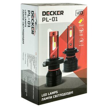 Світлодіодні лампи Decker LED PL-01 5K H11 фото №6