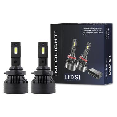 Комплект світлодіодних ламп Infolight S1 9006 50W фото №6