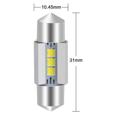 Светодиодные лампы Infolight C5W-FS-31 (31mm) Canbus фото №2