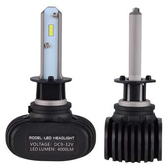 Автолампи XPRO Headlight S1 H11 LED Headlight Car Lamp 8000lm 6500K 50W DC9-32V чорний (MER-11004_248) фото №5