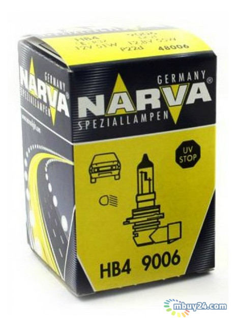 Автолампа Narva HB4 12V 55W P22d (48006) фото №3