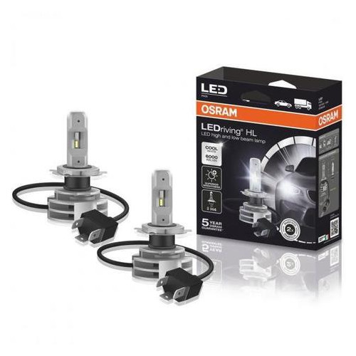 Лампи світлодіодні Osram 9726CW LEDriving H4 14W 12-24V 6000K фото №1