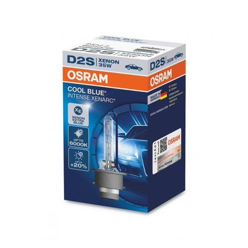 Лампа ксенонова Osram D2S 66240CBI Cool Blue Intense 20% 1шт. фото №1