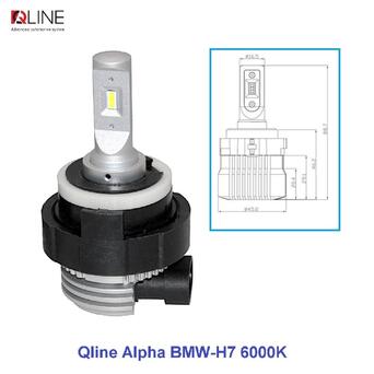 Світлодіодні лампи Qline Alpha BMW-H7 6000K фото №1
