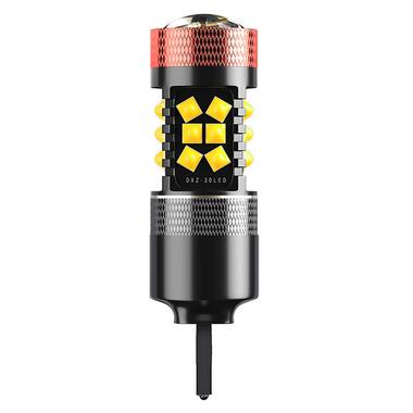 Автомобільна лампа світлодіодна DXZ G-3030-30 T20-7440 Жовтий потужність 30W поворот + стоп сигнал фото №2