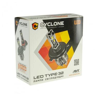 Світлодіодні лампи Cyclone LED H27 6000K type 32 фото №3