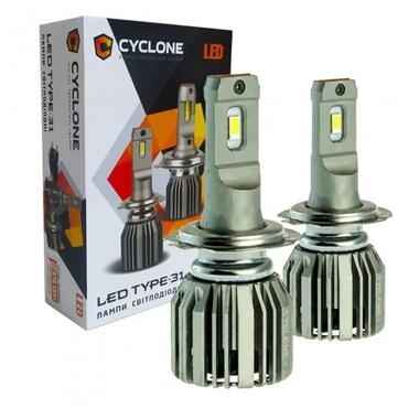 Світлодіодні лампи Cyclone LED H7 5700K 6000Lm type 31 фото №1