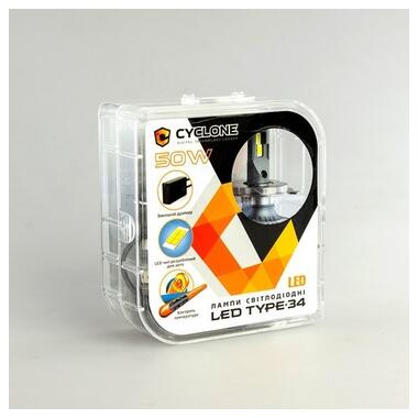 Світлодіодні лампи Cyclone LED H1 5500K type 34 фото №4