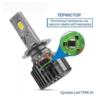 Світлодіодні лампи Cyclone LED 9005/9006/9012 5700K type 41 фото №5
