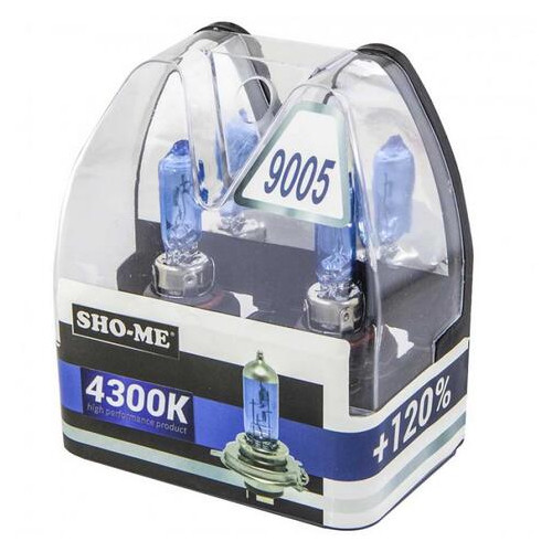 Галогенна лампа Sho-Me HB3(9005) 4300K 120% фото №2