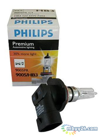 Автомобільна лампочка Philips 9005PRC1 HB3 65W 12V P20d Premium фото №1