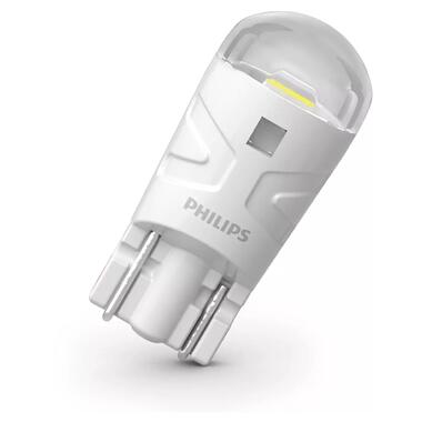 Комплект світлодіодних ламп PHILIPS 11961СU31B2 W5W (T10) LED white Ultinon фото №3