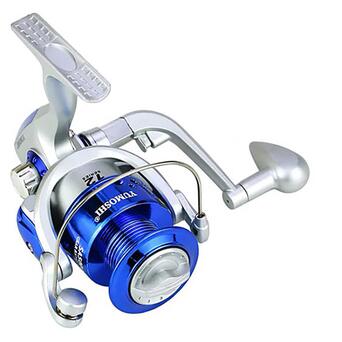 Котушка безінерційна Yumoshi SA Silver-Blue розмір 5000 для риболовлі спінінга фото №3