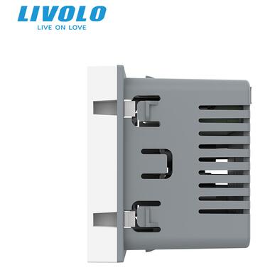Модуль керування кондиціонером Livolo білий (VL-FCA-2WPS72) фото №2