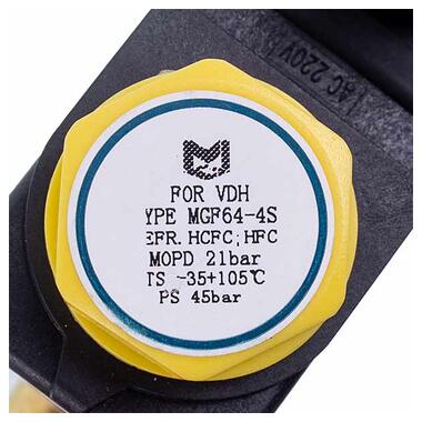 Клапан електромагнітний Magic Control, HLF 64-4S 1/2 для кондиціонера фото №2