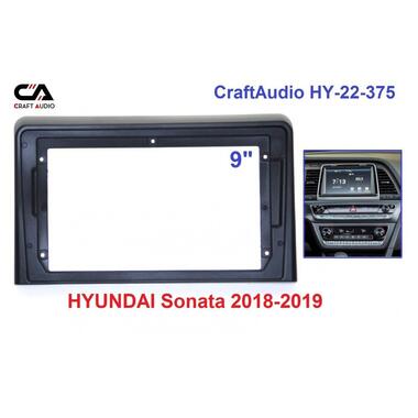 Рамка перехідна CraftAudio HY-22-375 HYUNDAI Sonata 2018-2019 9 фото №1