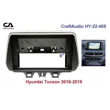 Рамка перехідна CraftAudio HY-22-405 HYUNDAI Tucson 2018-2019 фото №1