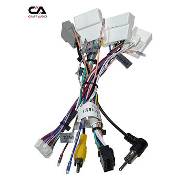 Комплект проводов для магнитол 16PIN CraftAudio NISSAN CB-847# + NS-SS-04A фото №1