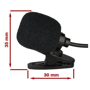 Універсальний зовнішній мікрофон для магнітол AWM UM-3 фото №2