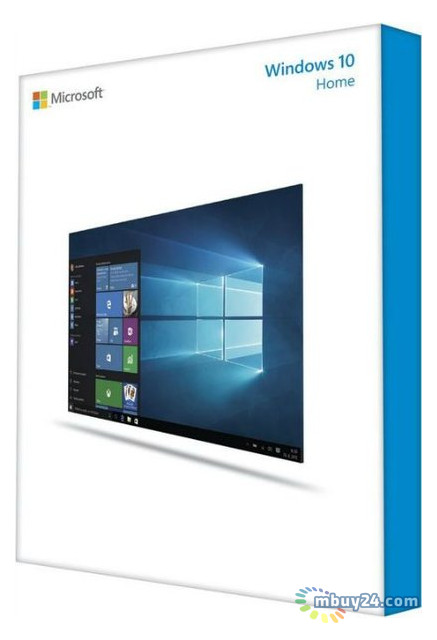 Операційна система Microsoft Windows 10 Home 64-bit Russian 1pk DVD фото №1