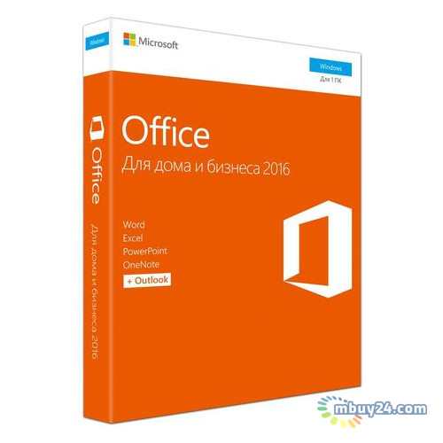 ПО Microsoft Office Home and Business 2016 32/64 Russian DVD P2 (T5D-02703) фото №1