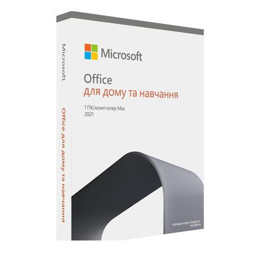 Програмне забезпечення Microsoft Office Home and Student 2021 Ukrainian Central/Eastern Euro Only Medialess (79G-05423) фото №1