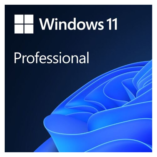 Програмне забезпечення Microsoft Windows 11 Pro 64Bit Eng Intl 1pk DSP OEI DVD (FQC-10528) фото №1