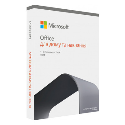 Офісне програмне забезпечення Microsoft Office Home and Student 2021 Ukrainian CEE Only Medialess (79G-05435) фото №1