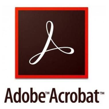 Офісне програмне забезпечення Adobe Acrobat Standard 2020 Windows Ukrainian AOO License TLP (1 - 9 (65310834AD01A00) фото №1