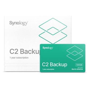 Примірник ПЗ Synology C2 Backup 500GB 1 year (C2-BACKUP500G-1Y-EU) фото №1