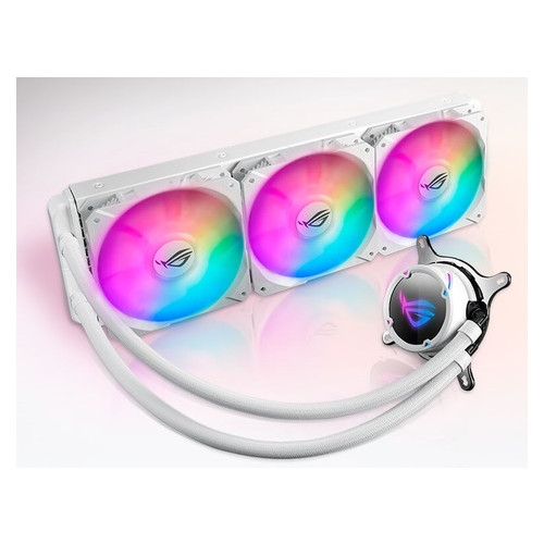 Система водяного охлаждения Asus ROG Strix LC 360 RGB White (ROG-STRIX-LC-360 RGB White)  фото №1