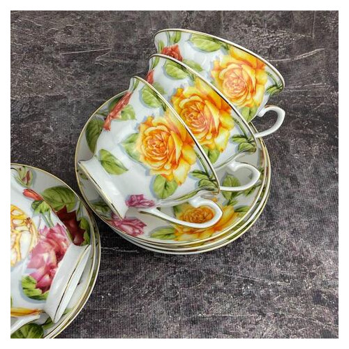 Сервіз чайний Ideal Троянда 2835-В 12 предметів фото №2
