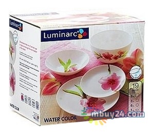 Сервиз Luminarc Water color E4905 (19 предметов) фото №2