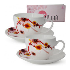 Сервиз чайный SNT Цветущая хризантема 1753-8 12 предметов фото №1