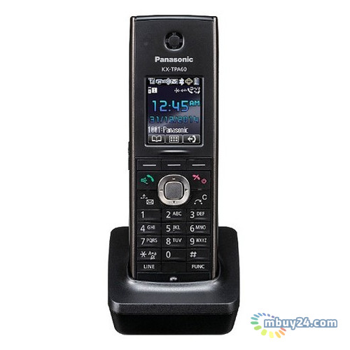 Додаткова слухавка Panasonic KX-TPA60RUB для IP-DECT телефону KX-TGP600RUB фото №1
