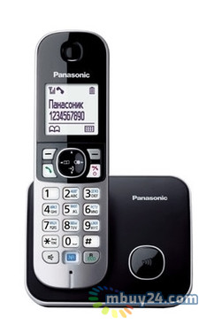 Радіотелефон Panasonic KX-TG6811UAB фото №1