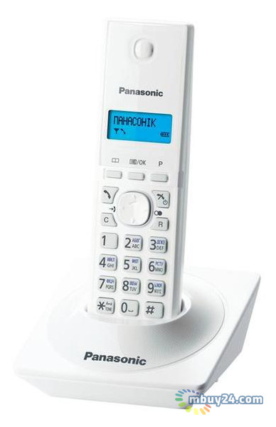 Радіотелефон Panasonic KX-TG1711UAW білий фото №1