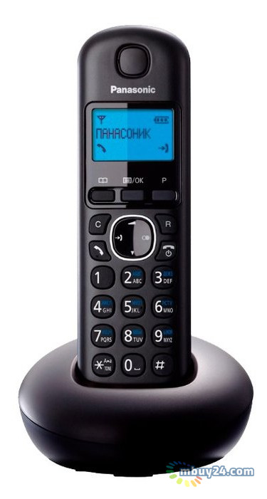 Радиотелефон Panasonic KX-TGB210UAB Black фото №1