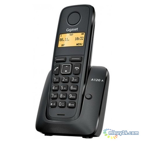Телефон Gigaset Dect A120 Black S30852H2401S301 фото №1