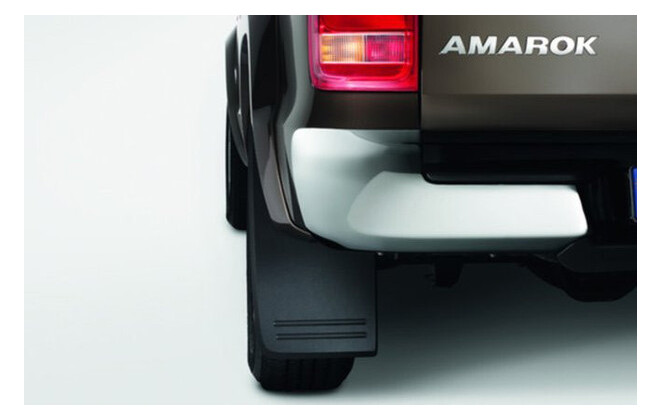 Бризковики VAG Volkswagen Amarok з розширенням арок задні 2шт. (2H0075101C) фото №1
