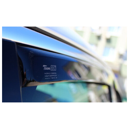 Дефлектори вікон Heko Nissan Note 2013-5D вставні 4шт (24284) фото №3