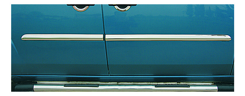 Молдинги дверей Carmos Fiat Doblo 2001-2005 4шт (6456701) фото №1