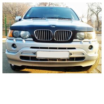 Дефлектор капоту VIP Tuning BMW X5 (E53) 2000-2004 /з кришкою радіатора (BM16) фото №1