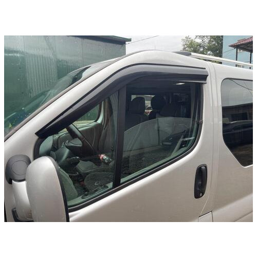 Дефлектори вікон (вітровики) Sunplex Opel Vivaro/Renault Trafic 2001-2015, кт 2шт, (Опель Віваро) фото №3