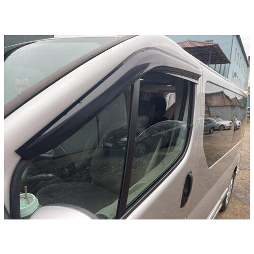 Дефлектори вікон (вітровики) Sunplex Opel Vivaro/Renault Trafic 2001-2015, кт 2шт, (Опель Віваро) фото №9