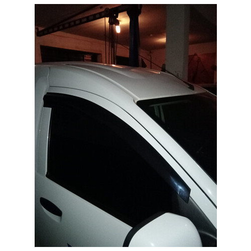Дефлектори вікон (вітровики) Sunplex Renault Dokker 2013-, кт 2шт, (Рено Доккер) фото №2