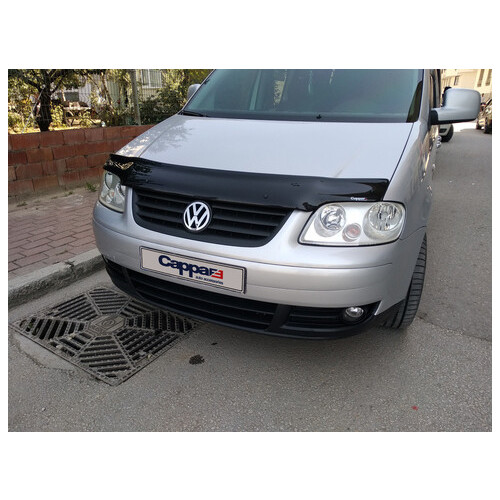 Дефлектор капота (мухобійка) ЄвроКап Volkswagen Caddy 2004-2010 (Фольксваген Кадді) 8015K197 фото №5