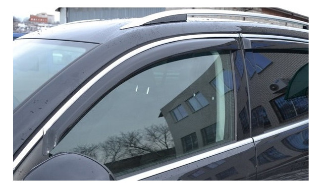 Дефлектори вікон HIC для Lexus NX 2014 - З Хром Молдінгом (LE23-M) фото №2
